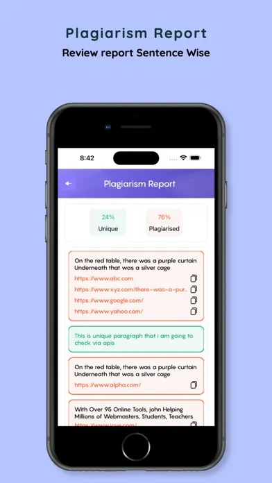 Anti-Plagiarism Grammar Check Ekran Görüntüleri