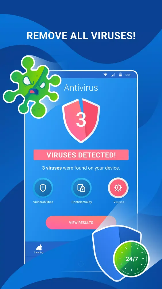 Cleaner Antivirus VPN Cleaner Screenshots