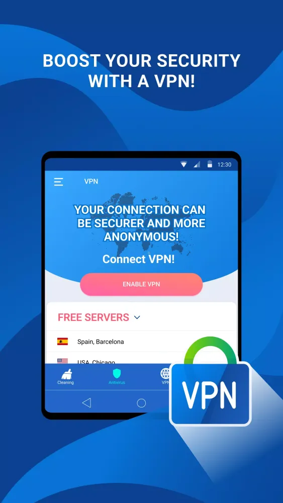Cleaner Antivirus VPN Cleaner Screenshots