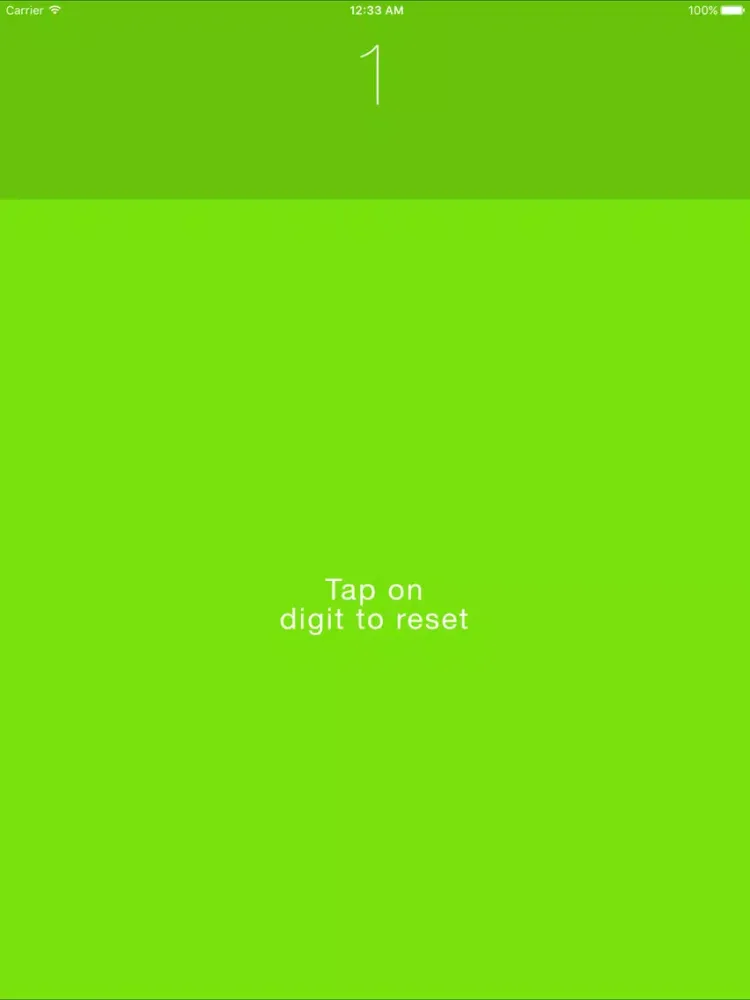 Zrzuty ekranu TallyGo - simple & fun counter iPad 