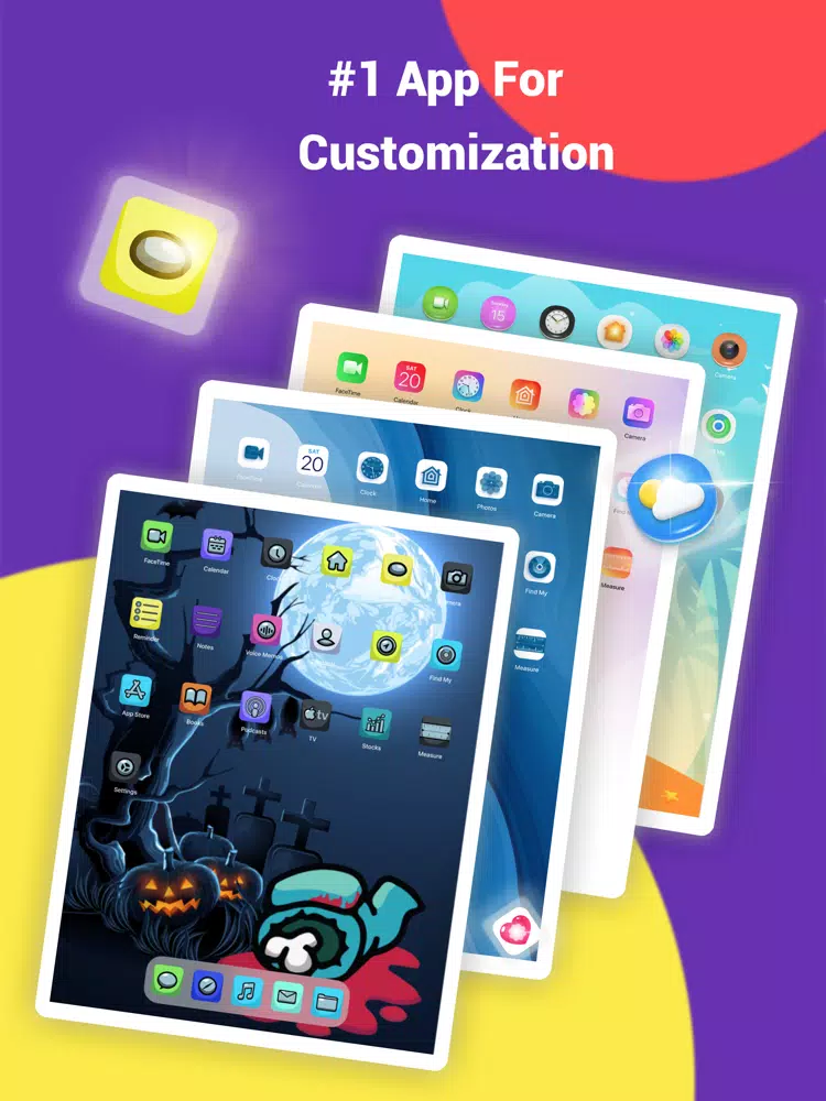 Aesthetic - Icon Changer & Kit iPad 應用截圖