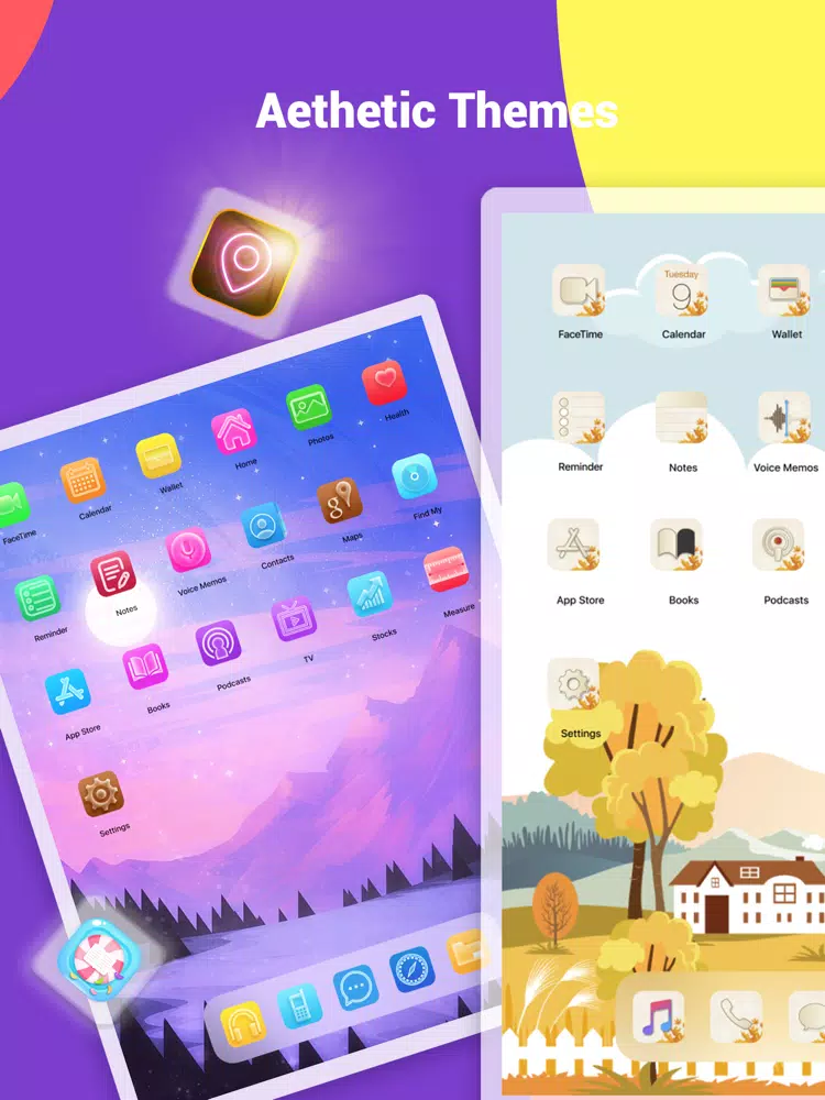 Aesthetic - Icon Changer & Kit iPad 應用截圖