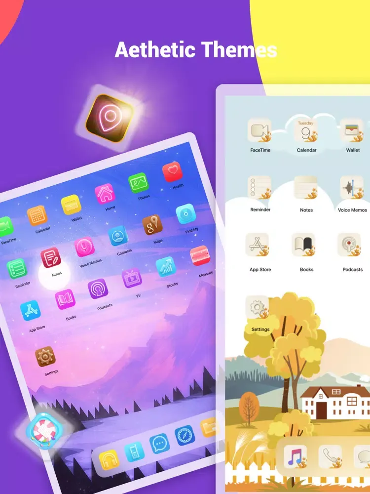 صور Aesthetic - Icon Changer & Kit iPad 