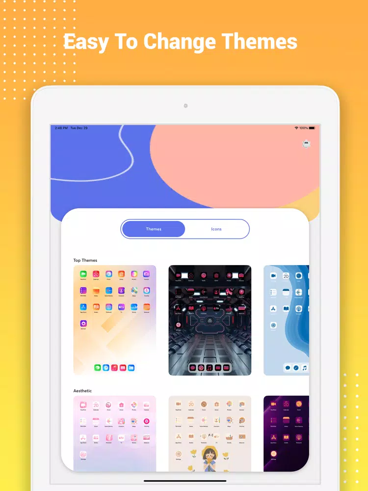 Aesthetic - Icon Changer & Kit iPad 應用截圖