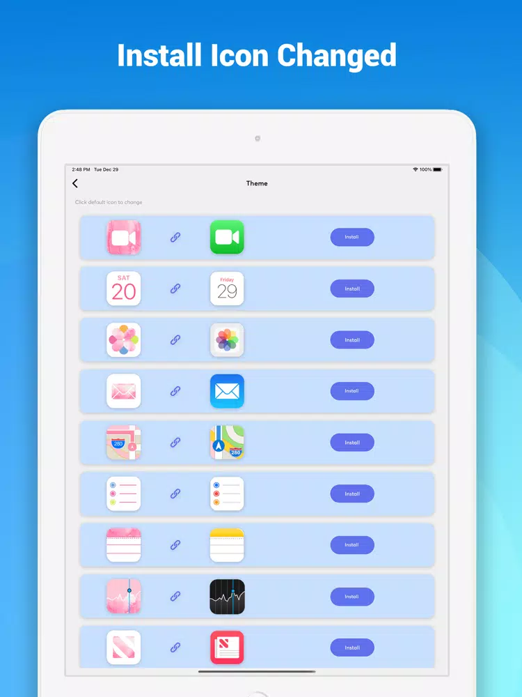 Aesthetic - Icon Changer & Kit iPad 應用截圖