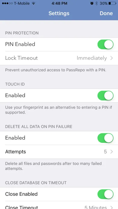 PassRepo 스크린샷