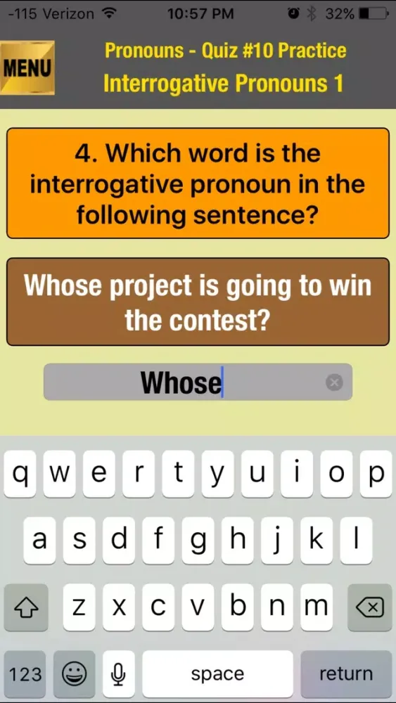 easyLearn Pronouns in English Grammar سکرین شاٹس