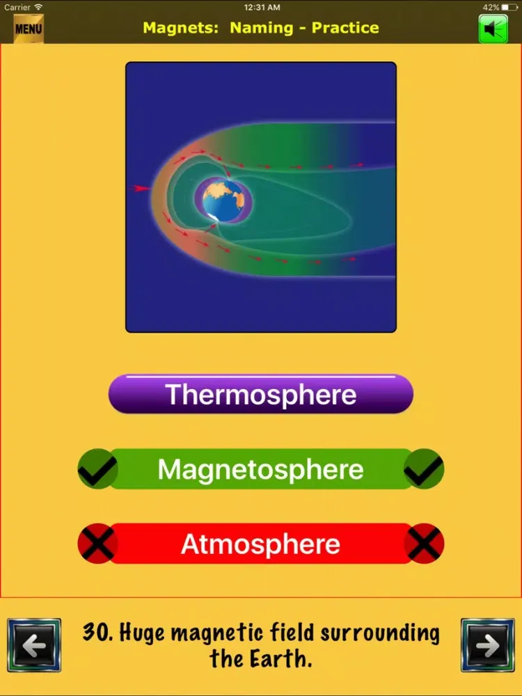 ภาพหน้าจอของ easyLearn Magnets | Physical Science HD iPad 