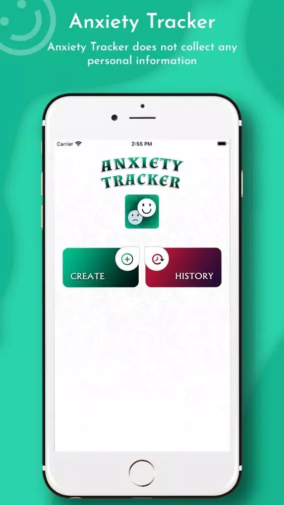 Tangkapan skrin Anxiety Tracker Log