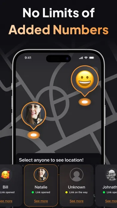 Zrzuty ekranu Phone Friends & Family Locator