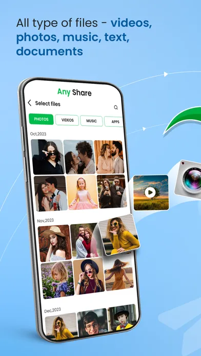 AnyShare – Rapid File Transfer スクリーンショット