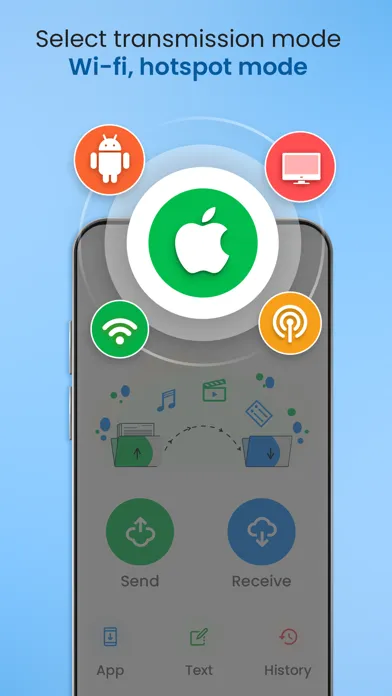 AnyShare – Rapid File Transfer スクリーンショット