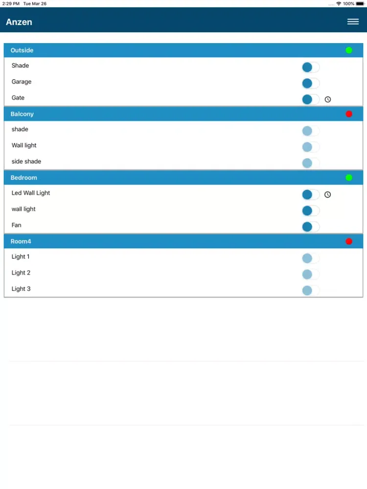 Anzen Switches iPad 应用截图