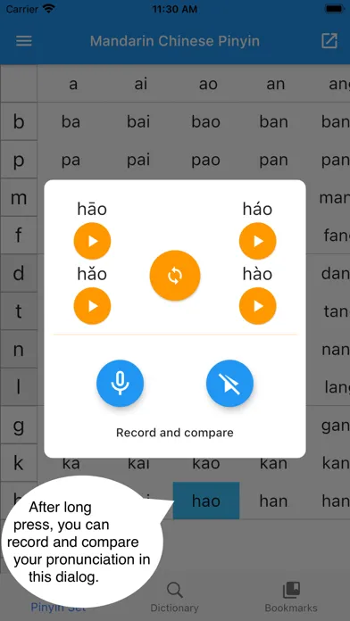 Mandarin Chinese Pinyin Screenshots