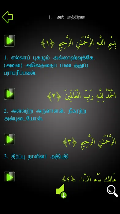 Capturas de pantalla de Quran In Tamil