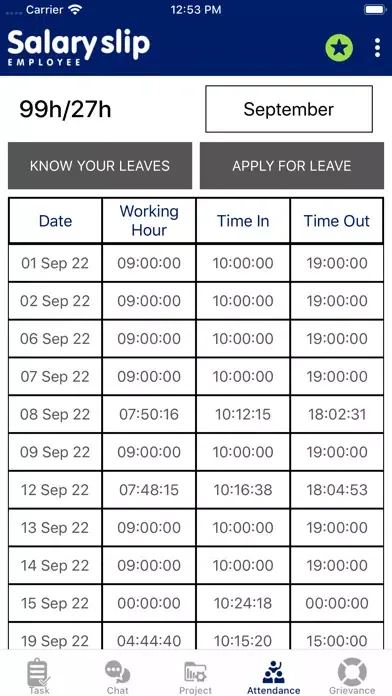 Salary Slip Employee應用截圖