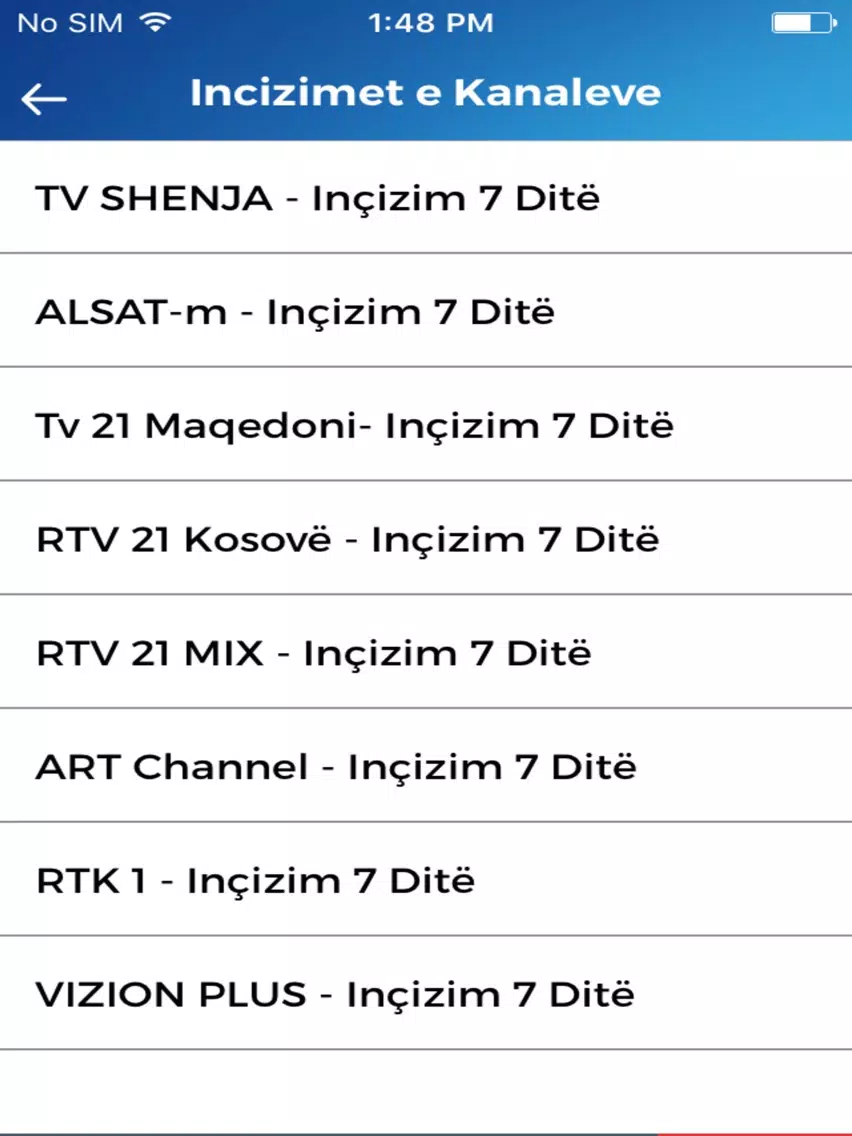 Ảnh chụp màn hình của TvMAK.Com -SHQIP TV iPad 