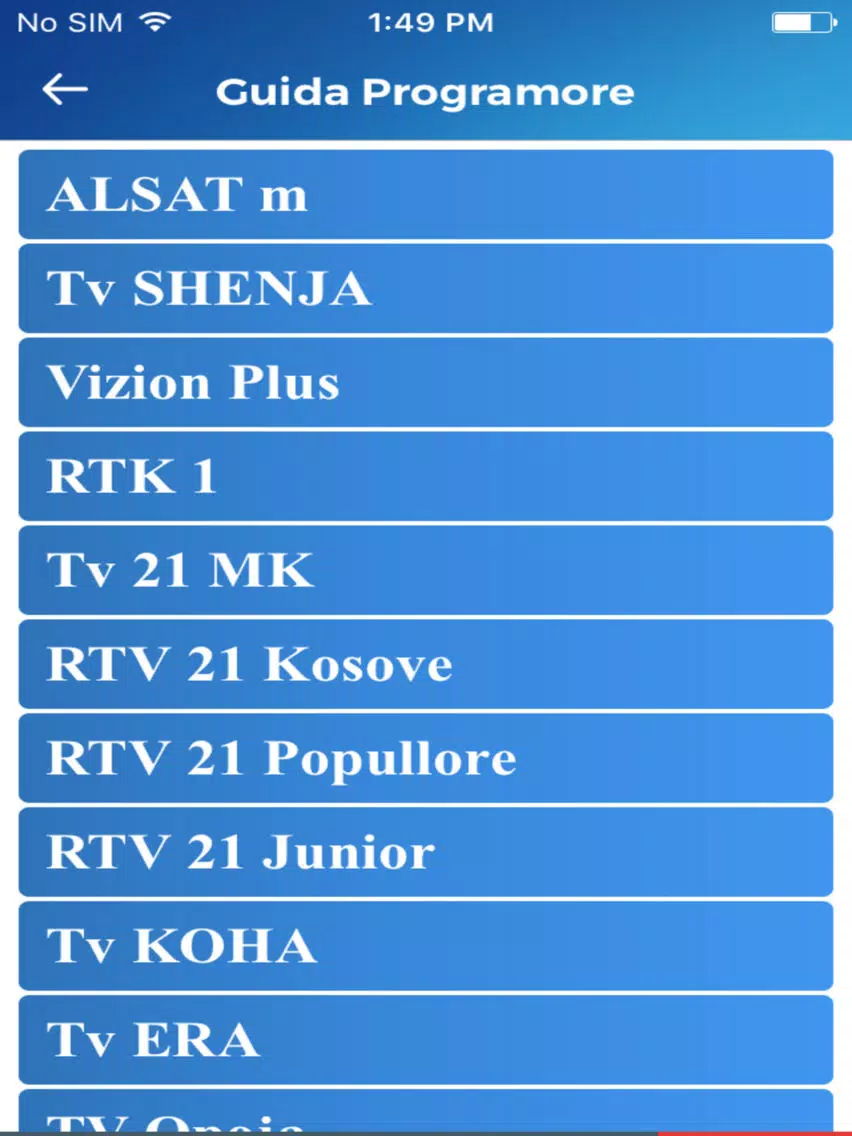 Ảnh chụp màn hình của TvMAK.Com -SHQIP TV iPad 