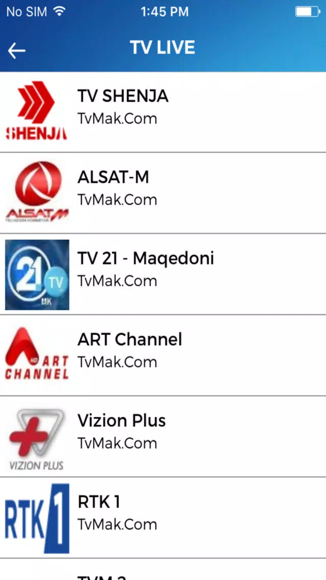Ảnh chụp màn hình của TvMAK.Com -SHQIP TV