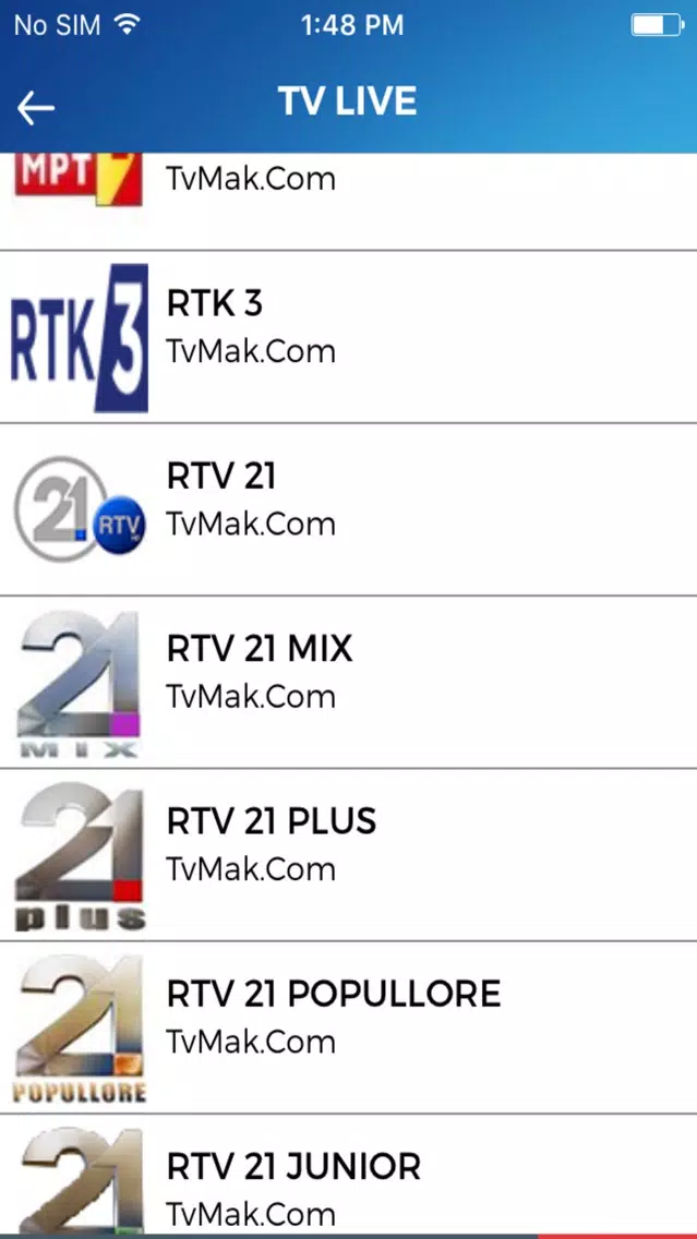 Ảnh chụp màn hình của TvMAK.Com -SHQIP TV