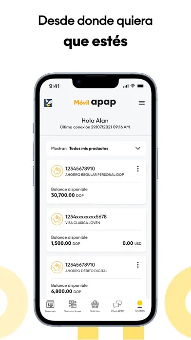 Ảnh chụp màn hình của Móvil APAP