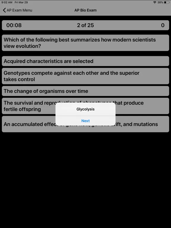 Screenshot di AP Exam Prep 2022-2023 iPad 