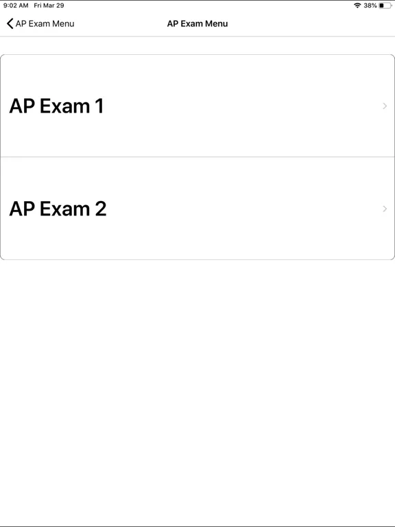 Screenshot di AP Exam Prep 2022-2023 iPad 