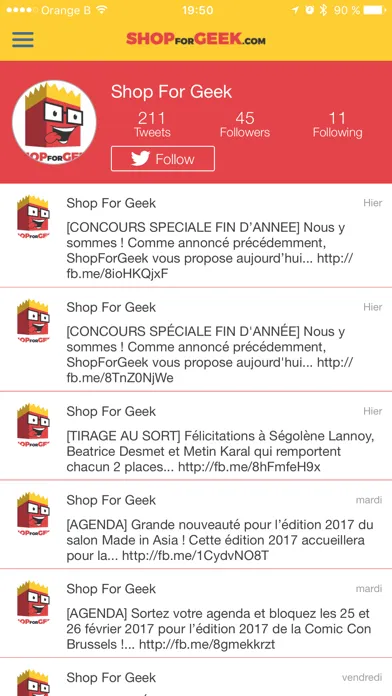 Capturas de pantalla de ShopForGeek