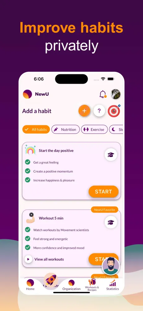 NewU Screenshots