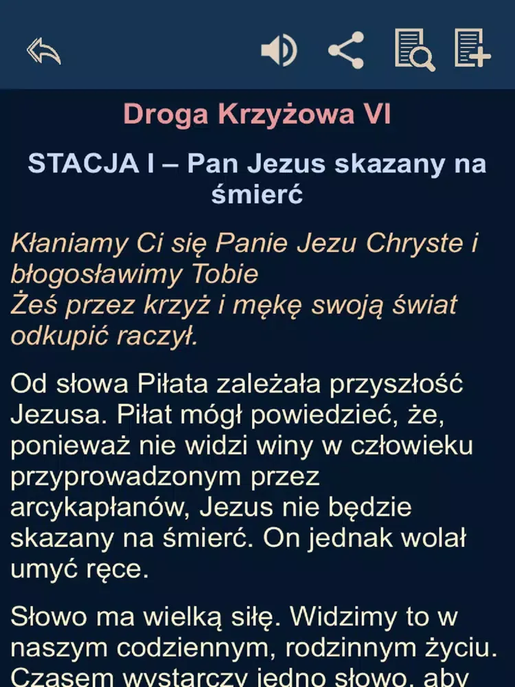 Modlitewnik.pl iPad  Ekran Görüntüleri