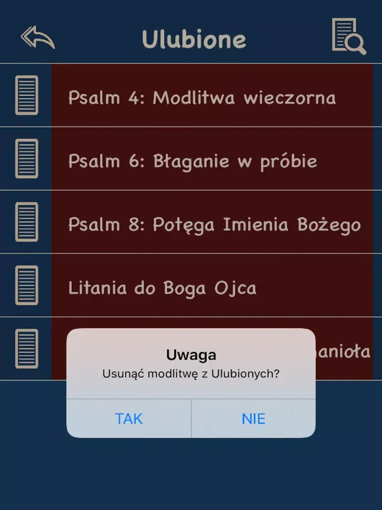 Modlitewnik.pl iPad  Ekran Görüntüleri