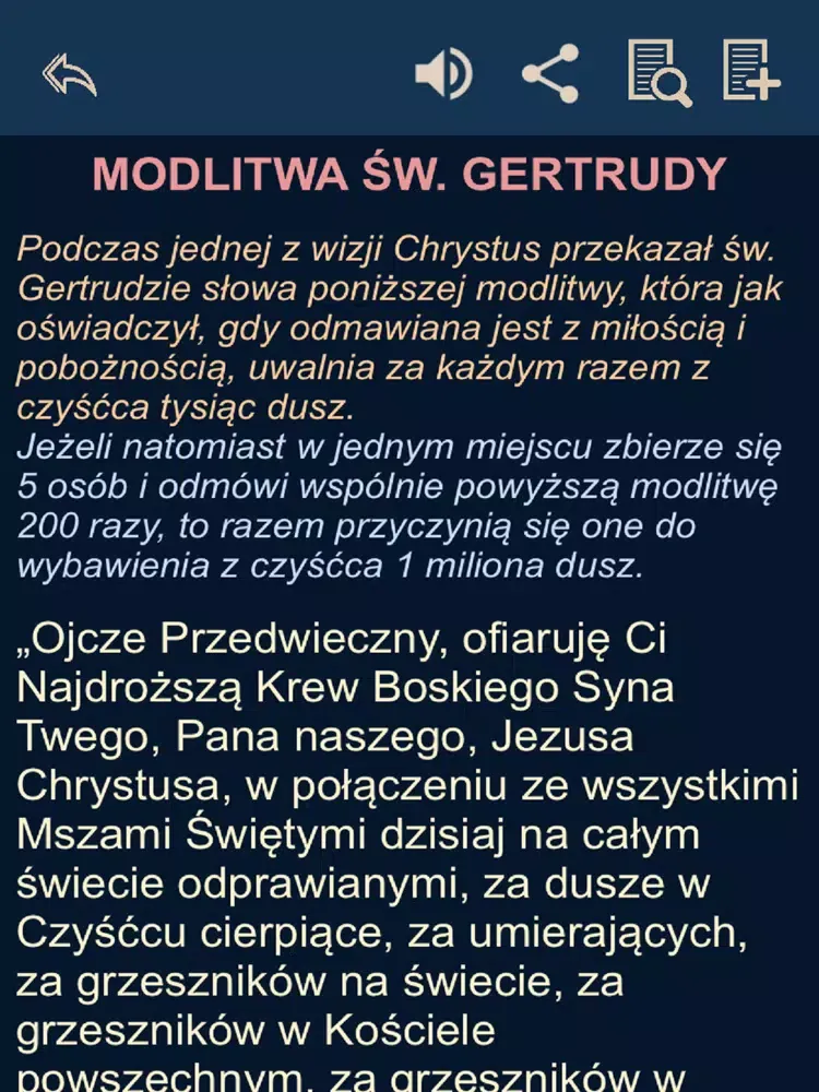 Modlitewnik.pl iPad  Ekran Görüntüleri