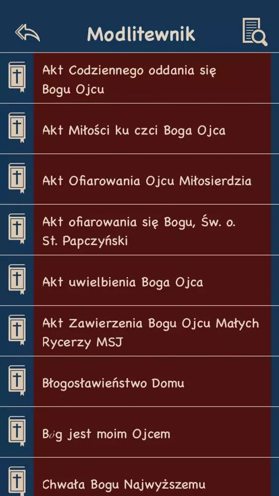 Modlitewnik.pl Ekran Görüntüleri