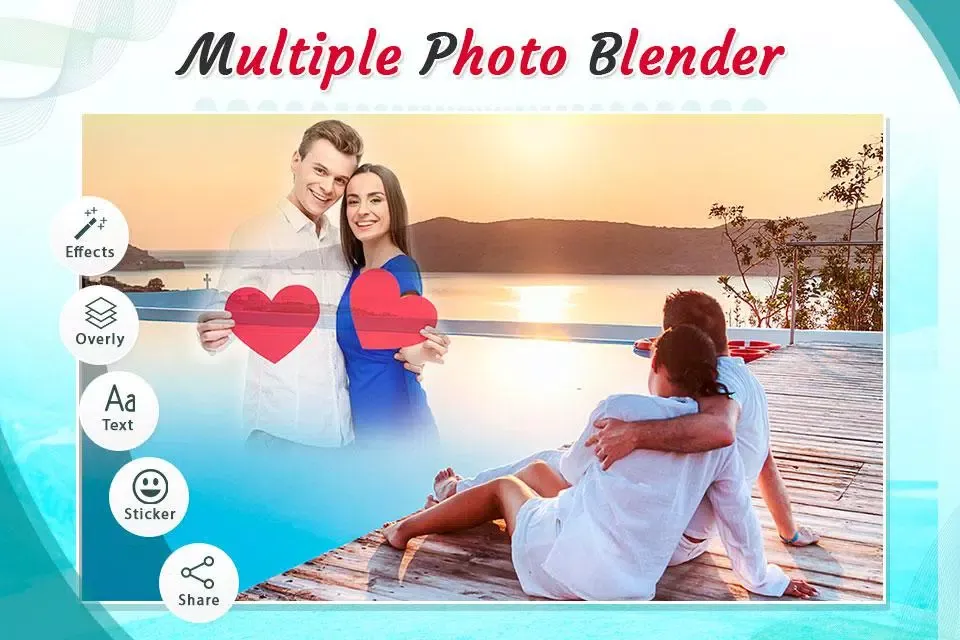 Скриншоты Multiple Photo Blenders – Double Exposure