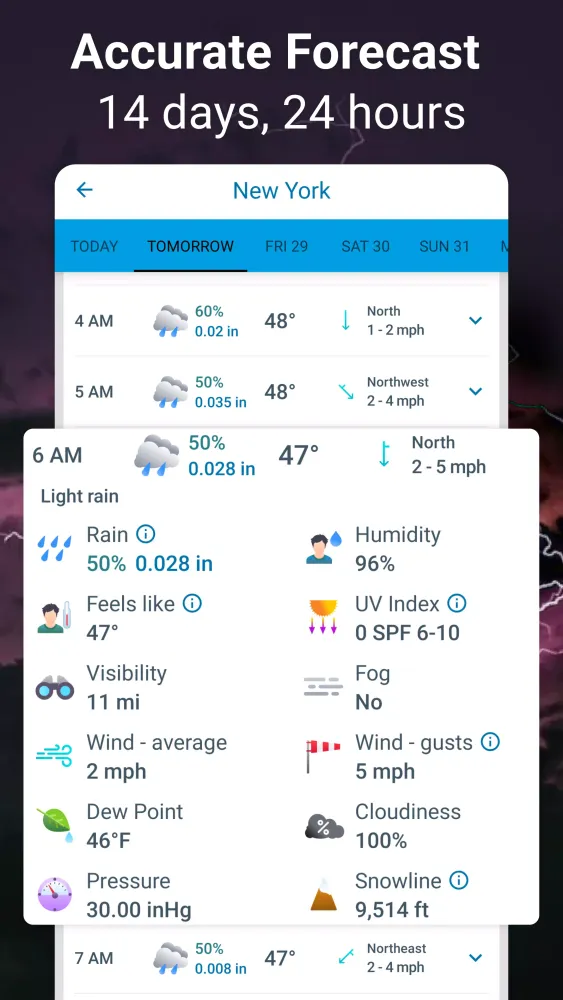 Zrzuty ekranu Weather Radar - Meteored News