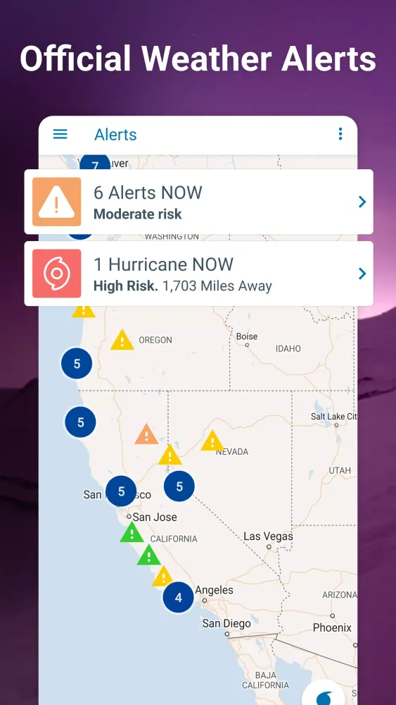 Zrzuty ekranu Weather Radar - Meteored News