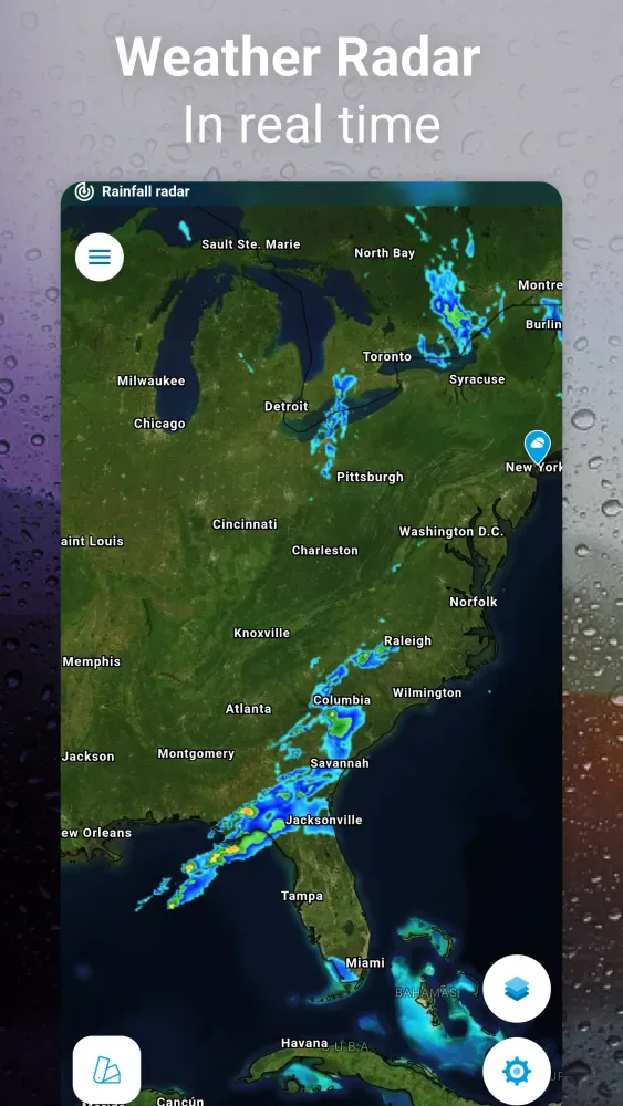 Zrzuty ekranu Weather Radar - Meteored News