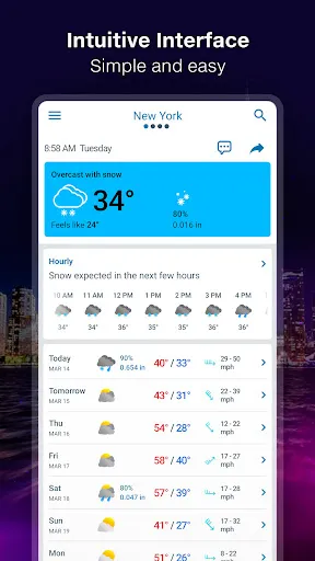 Weather - Meteored Pro News应用截图