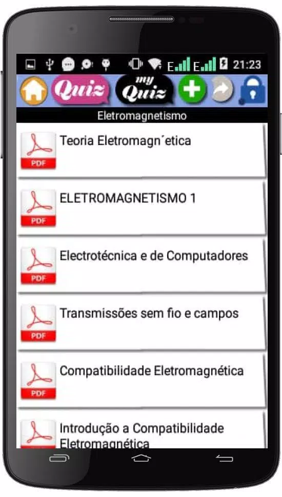 Curso eletromagnético (portugu Screenshots
