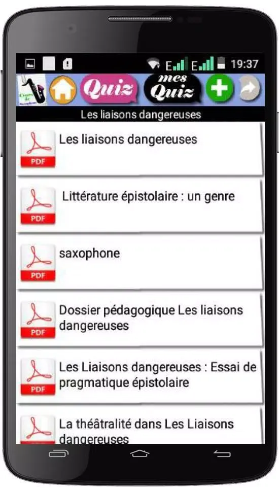 Cours de Saxophone Screenshots