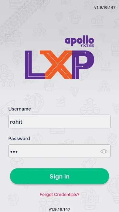 Capturas de pantalla de Apollo Tyres LXP