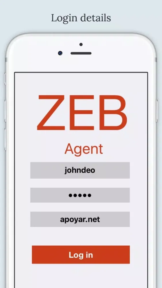 Zebapp Agent স্ক্রিনশট