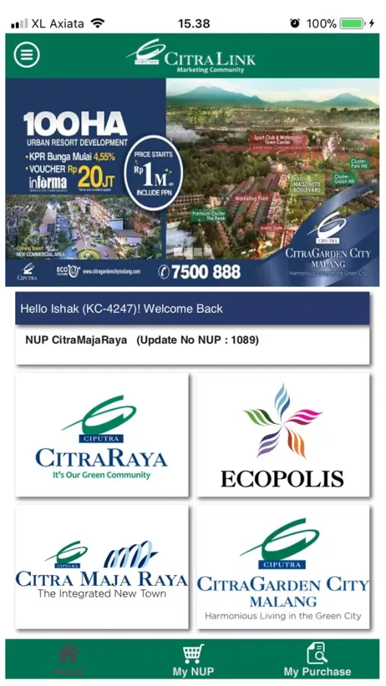 Ảnh chụp màn hình của Citra-Link