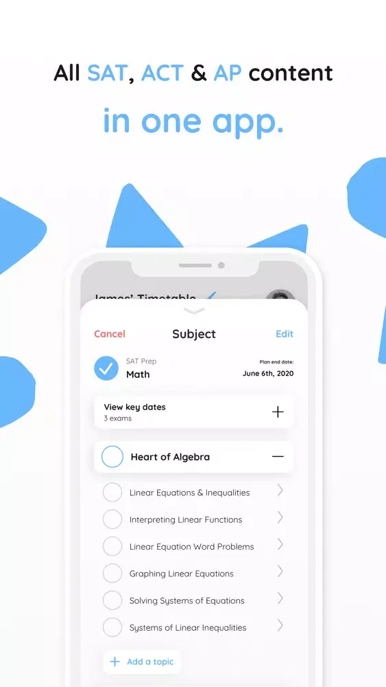 Adapt - Study Planner Ekran Görüntüleri