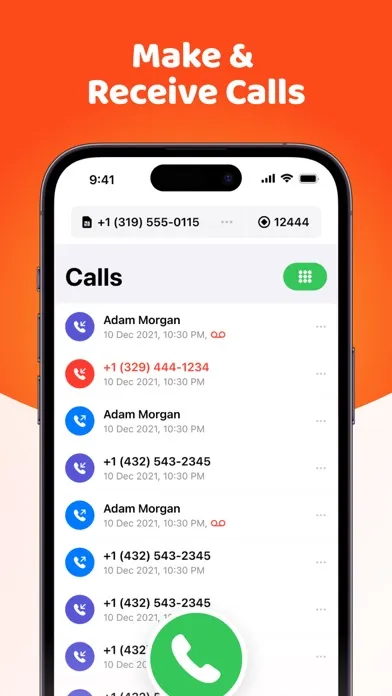 Zrzuty ekranu Second Phone - 2nd Line Number