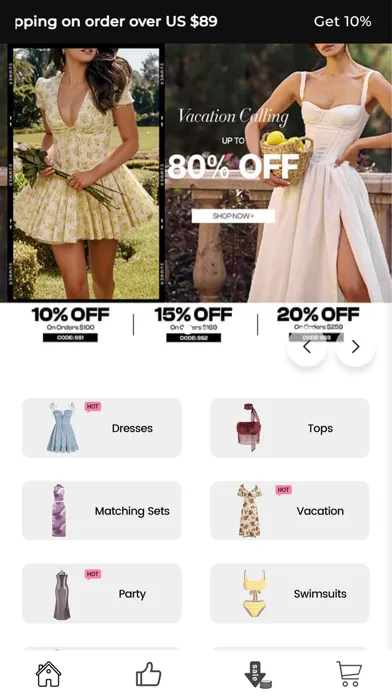 Shop Allegra K Store Ekran Görüntüleri