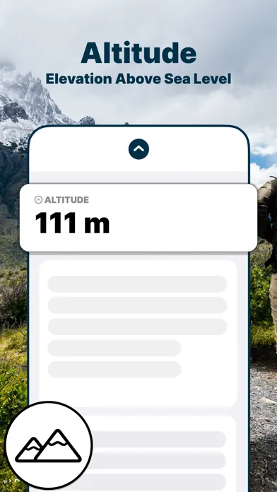 ภาพหน้าจอของ GPS Elevation