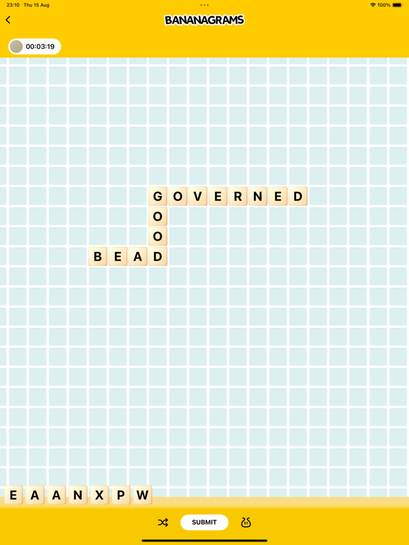 Bananagrams iPad  স্ক্রিনশট