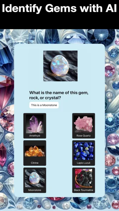 Ảnh chụp màn hình của Gem Identifier - Gemstone