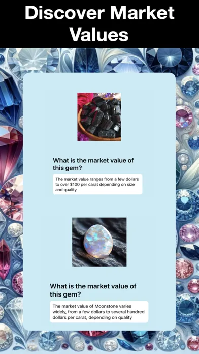 Ảnh chụp màn hình của Gem Identifier - Gemstone